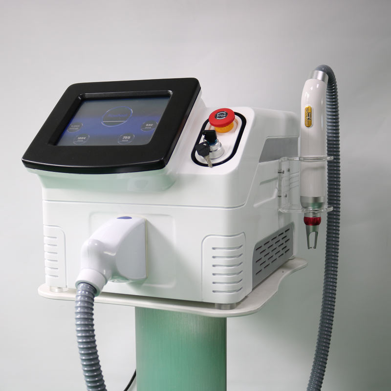 Portable Laser carbon peel skin rejuvenation whitening eyebrow tattoo removal q switched Nd Yag picosecond laser