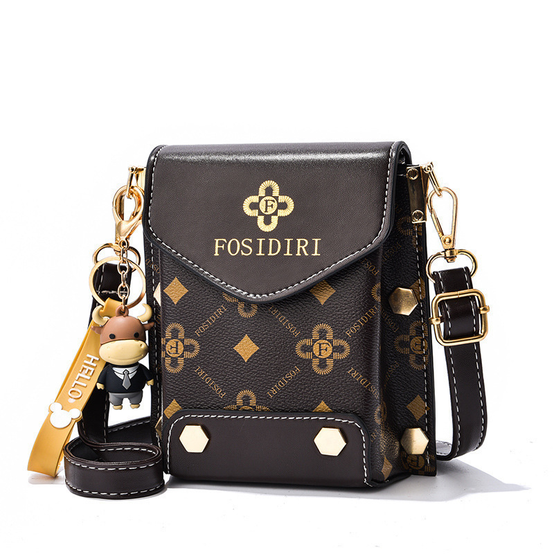 Waist Bags Fashion Women Pattern Shoulder Hardware Chain Strap Color Block Messenger Handbag Composite Crossbody 220926