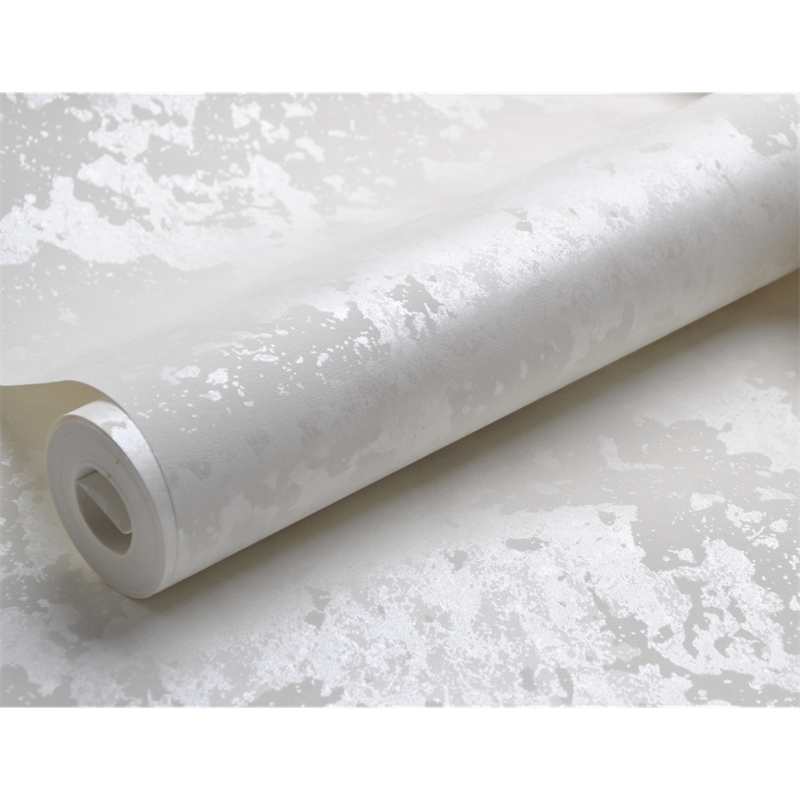 Wallpapers White Textured Plain Wallpaper Home Decor Modern Living Room Office Background Concrete Industrial Wall Paper Roll 220927