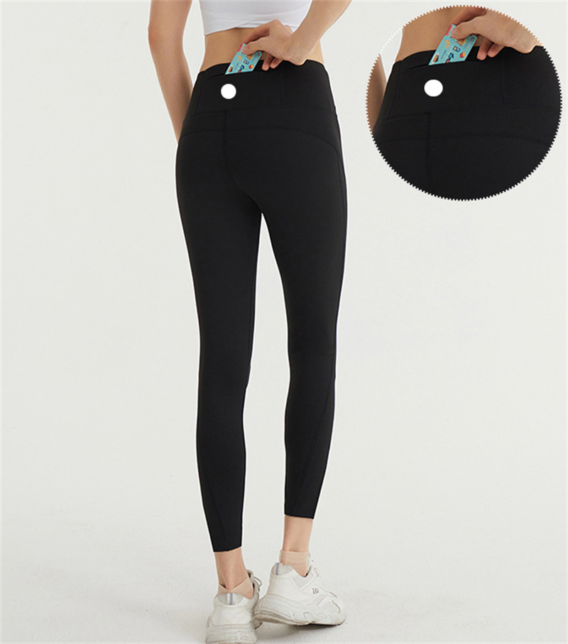 LL Women Yoga Ninth Pants Push Fitness Leggings Soft High Waist Back Pocket Hip Lift Elastic Casual Jogging Pants 7 Colors L6215, #3 gery
LL Women Yoga Ninth Pants Push Fitness Leggings Soft High Waist Back Pocket Hip Lift Elastic Casual Jogging Pants 7 Colors L6215, #3 gery