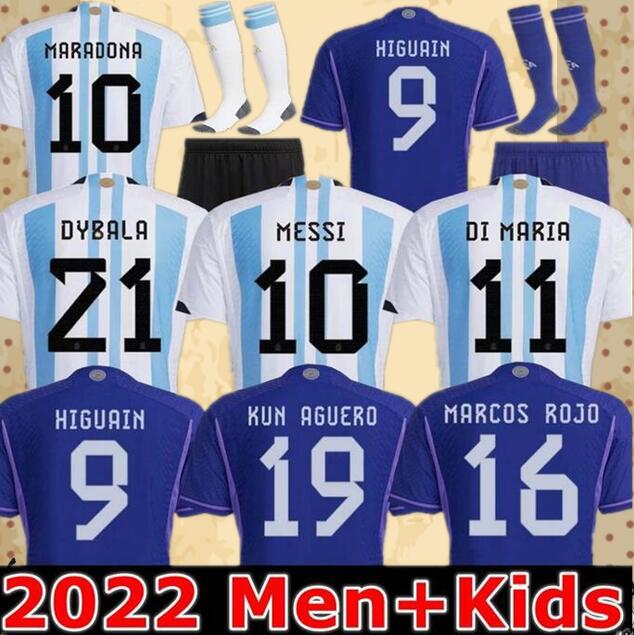 Player Fans Argentina Soccer Jersey Finalissima Special 22 23 DI MARIA Football Shirts 2022 2023 DYBALA LO CELSO MARADONA Men and Kids kit uniforms
Player Fans Argentina Soccer Jersey Finalissima Special 22 23 DI MARIA Football Shirts 2022 2023 DYBALA LO CELSO MARADONA Men and Kids kit uniforms