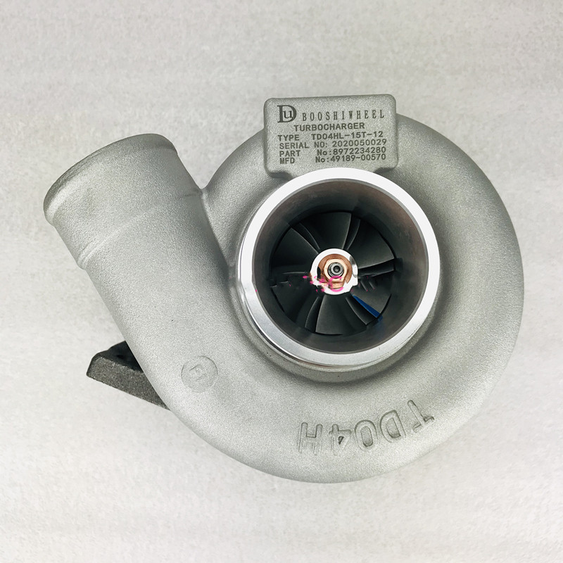 EX120-23 Turbocharger 49189-00570 897223-4280 8972234280 TD04HL Turbo for 4BG1T Engine