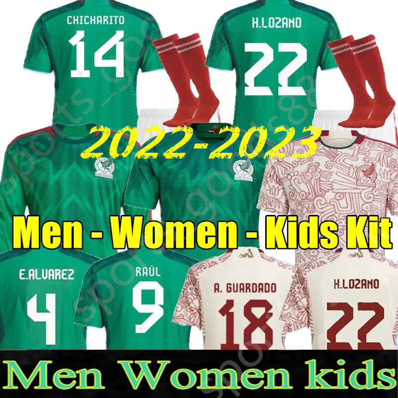 22 23 Mexico Soccer Jerseys LOZANO CHICHARITO RAUL 2022 WORLD CUP 2023 fans player R. FUNES MORI Football Shirt OCHOA Camiseta de futbol Mens Long Jersey kids kit, 22/23 away
22 23 Mexico Soccer Jerseys LOZANO CHICHARITO RAUL 2022 WORLD CUP 2023 fans player R. FUNES MORI Football Shirt OCHOA Camiseta de futbol Mens Long Jersey kids kit, 22/23 away
