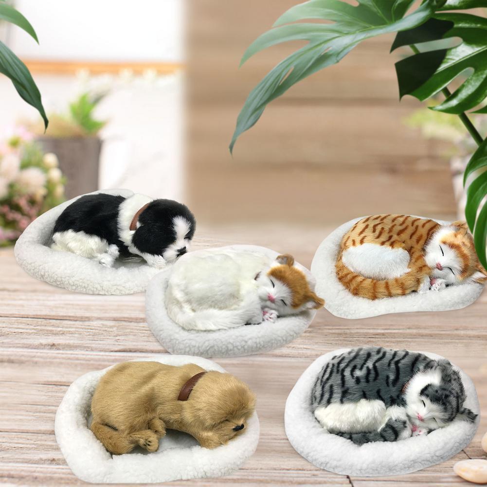 Decorative Objects Figurines Realistic Cat Cute Simulation Sleeping Cat Plush Doll Toy Simulation Sleeping Dog With Mat Breathing Cat Simulation Model Or 220928
Decorative Objects Figurines Realistic Cat Cute Simulation Sleeping Cat Plush Doll Toy Simulation Sleeping Dog With Mat Breathing Cat Simulation Model Or 220928