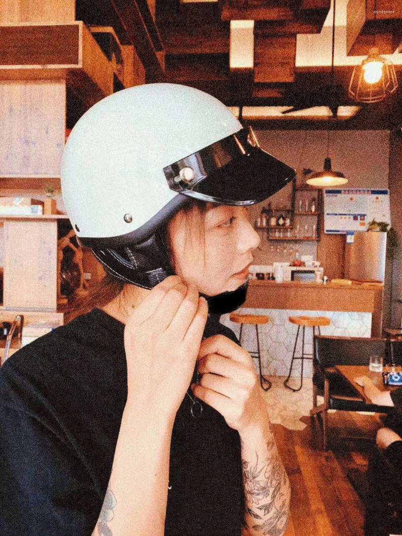 Motorcycle Helmets 2 Gifts DOT Helmet Retro Moto Scooter Vintage Half Face Motorbike Crash Casco MAN, B7
Motorcycle Helmets 2 Gifts DOT Helmet Retro Moto Scooter Vintage Half Face Motorbike Crash Casco MAN, B7