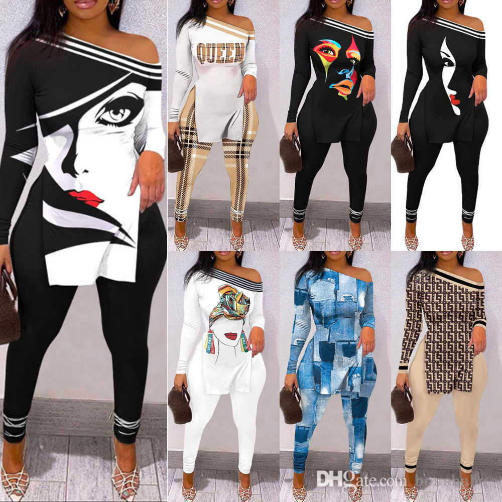 Autumn And Winter Women Tracksuits Letter Printed Pants Two Piece Matching Sets Outfits Personalise Split T Shirt Leggings Suit, Black 01
Autumn And Winter Women Tracksuits Letter Printed Pants Two Piece Matching Sets Outfits Personalise Split T Shirt Leggings Suit, Black 01