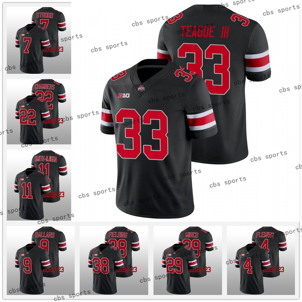 Ohio State Buckeyes 22-23 College Football Jersey Jaxon Smith-Njigba 33 Master Teague III Henderson Chris Joey Bosa Harrison Jr. J.T. Tuimoloau Archie Griffin C.J. Stroud, As shown in picture
Ohio State Buckeyes 22-23 College Football Jersey Jaxon Smith-Njigba 33 Master Teague III Henderson Chris Joey Bosa Harrison Jr. J.T. Tuimoloau Archie Griffin C.J. Stroud, As shown in picture