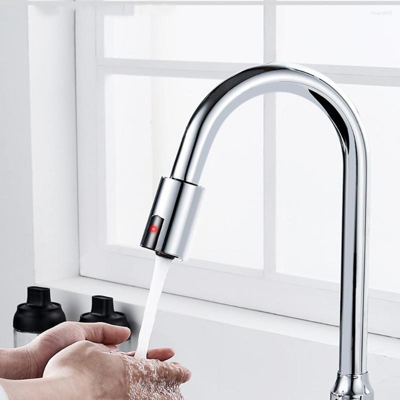 Kitchen Faucets Automatic Infrared Sensor Faucet Water Saving Anti-Overflow Bathroom Inductive Tap For Household
Kitchen Faucets Automatic Infrared Sensor Faucet Water Saving Anti-Overflow Bathroom Inductive Tap For Household