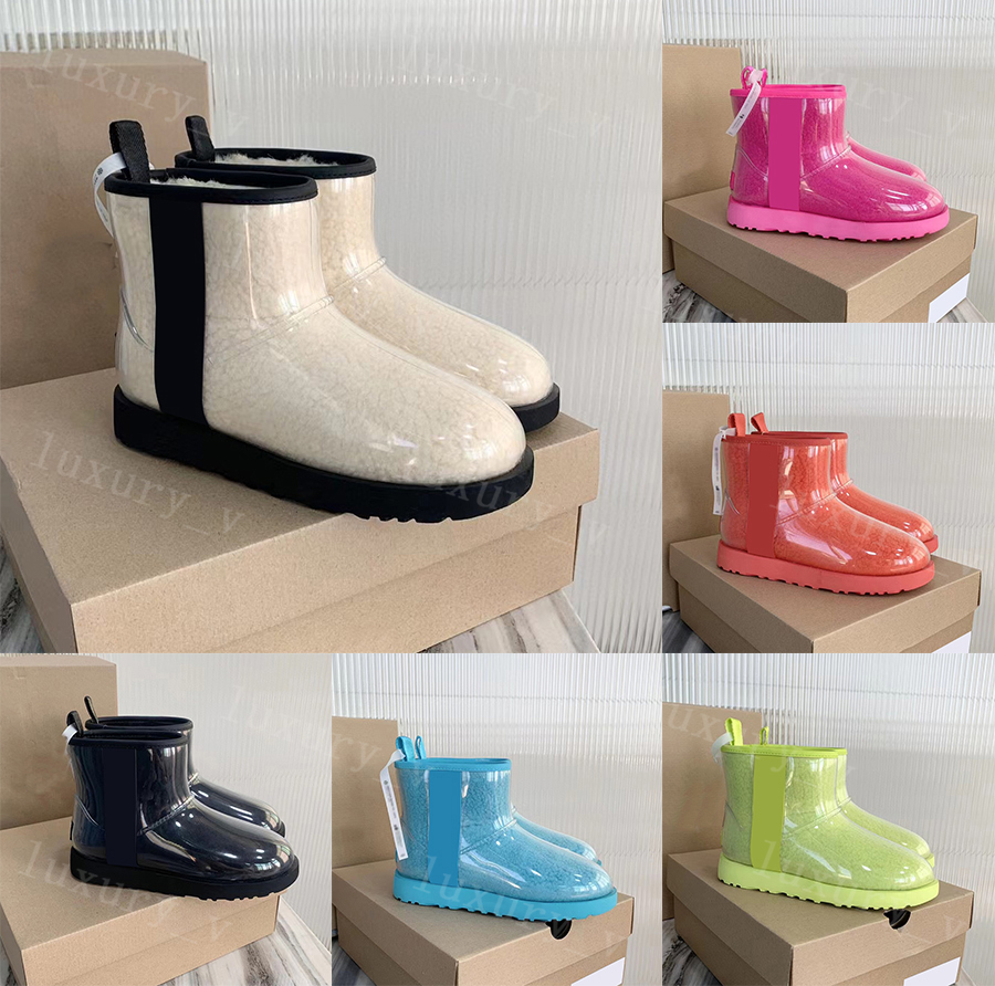 Designer Transparent Boots Australia Jelly Shoe Classic Warm Casual Shoes Women Transparent Snow Boot Winter Full Fur Fluffy Lady Furry Satin Ankle Booties, Hz4
Designer Transparent Boots Australia Jelly Shoe Classic Warm Casual Shoes Women Transparent Snow Boot Winter Full Fur Fluffy Lady Furry Satin Ankle Booties, Hz4