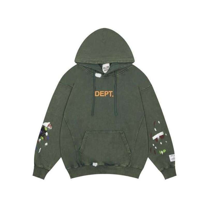 Men' Hoodies Sweatshirts Fashion Galleryes Casual Dept Letters Hand-painted Signed Splashed Ink Make Old Hooded Sweaters Male Female l, Green
Men' Hoodies Sweatshirts Fashion Galleryes Casual Dept Letters Hand-painted Signed Splashed Ink Make Old Hooded Sweaters Male Female l, Green