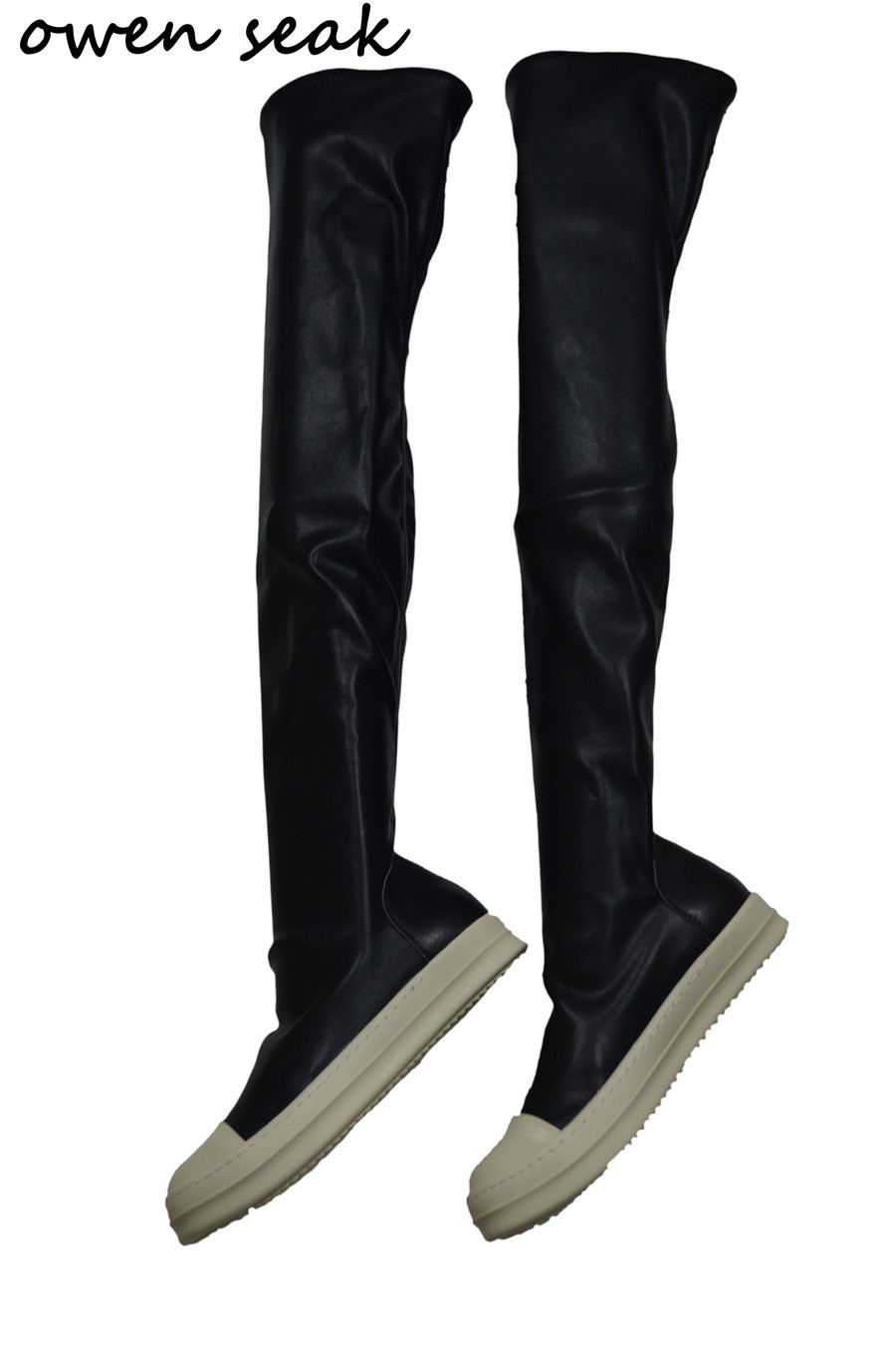 Owen Seak Women Shoes Over Knee High Boots Luxury Trainers Winter Casual Brand Snow Spring Flats Black Big Size 220818, Low
Owen Seak Women Shoes Over Knee High Boots Luxury Trainers Winter Casual Brand Snow Spring Flats Black Big Size 220818, Low