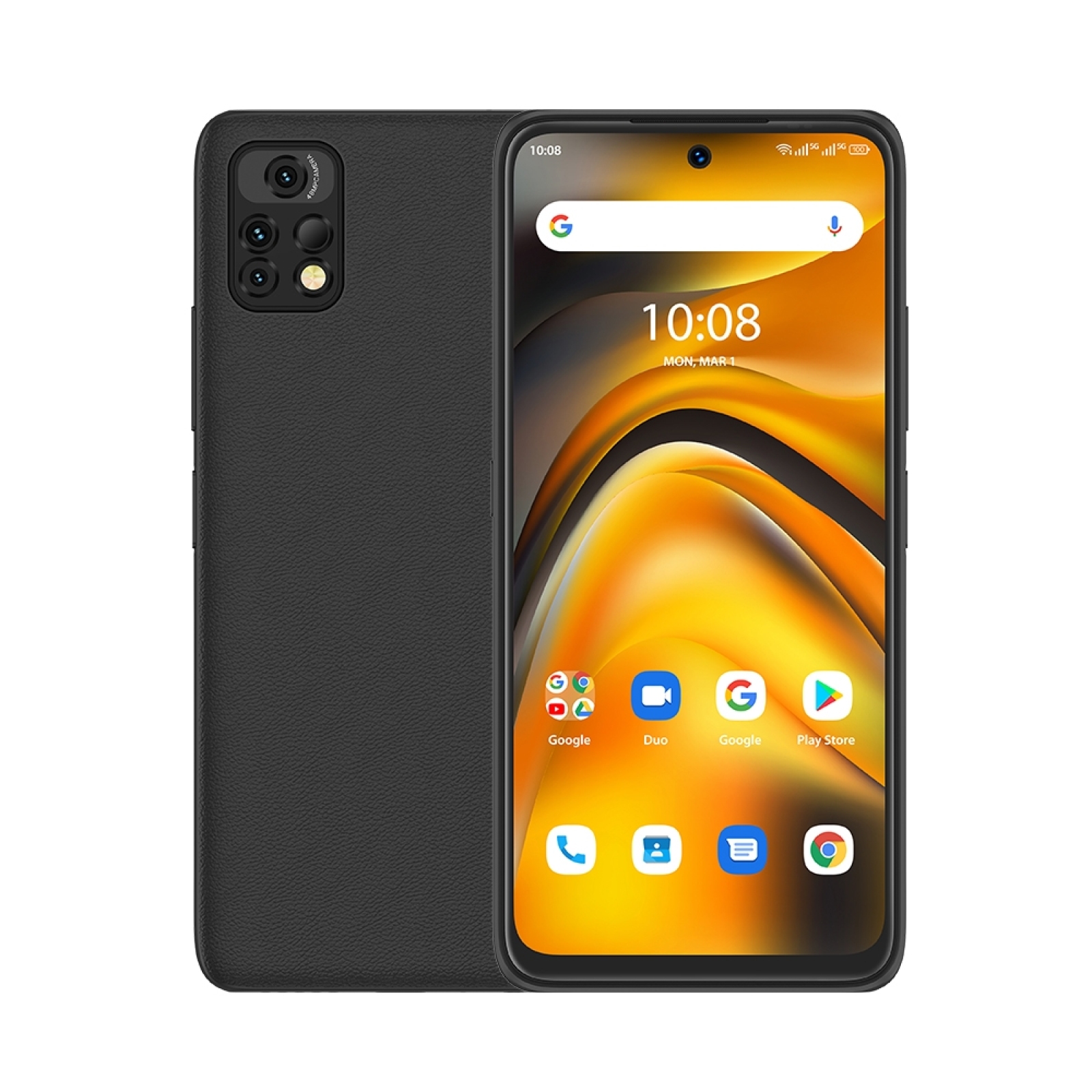 UMIDIGI A13 Pro 5G 8GB 128GB Triple Back Cameras 5150mAh Battery Side Fingerprint Identification 6.5 inch Android 12 Dimensity 700 Octa Core up to 2.2GHz
UMIDIGI A13 Pro 5G 8GB 128GB Triple Back Cameras 5150mAh Battery Side Fingerprint Identification 6.5 inch Android 12 Dimensity 700 Octa Core up to 2.2GHz
