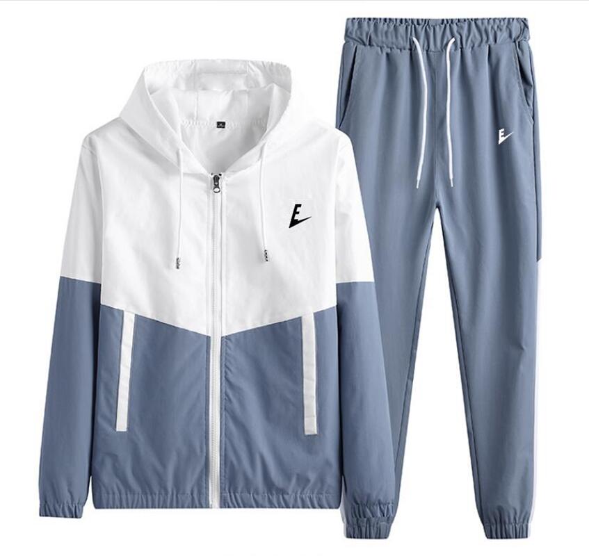 Designer Mens Tracksuits Sportswear Logo Print Patchwork Jackets and Pants 2 Piece Sets Male Fashion Hip Hop Suit Men Women Clothes Leisure Fitness Sweatsuit, Customize
Designer Mens Tracksuits Sportswear Logo Print Patchwork Jackets and Pants 2 Piece Sets Male Fashion Hip Hop Suit Men Women Clothes Leisure Fitness Sweatsuit, Customize