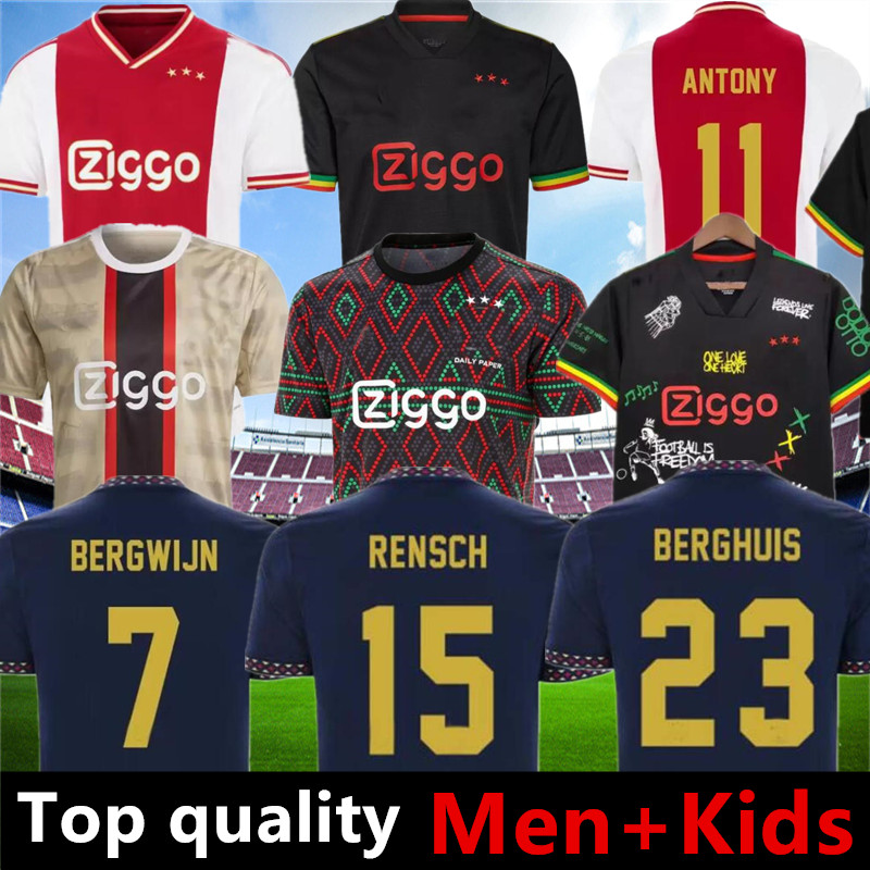 TOP 21 22 23 TADIC aja soccer jersey BERGWIJN 2022 football shirt home L.OCAMPOS BASSEY HALLER WIJNDAL Cruyff men kids kit third pre training uniforms, Gold
TOP 21 22 23 TADIC aja soccer jersey BERGWIJN 2022 football shirt home L.OCAMPOS BASSEY HALLER WIJNDAL Cruyff men kids kit third pre training uniforms, Gold