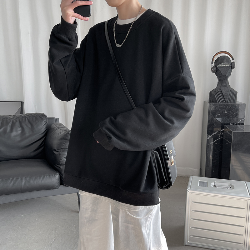Men's Hoodies Sweatshirts HybSkr Harajuku Oversized Women Streetwear Black Hoodie Male Hiphop Winter Basic 220929
