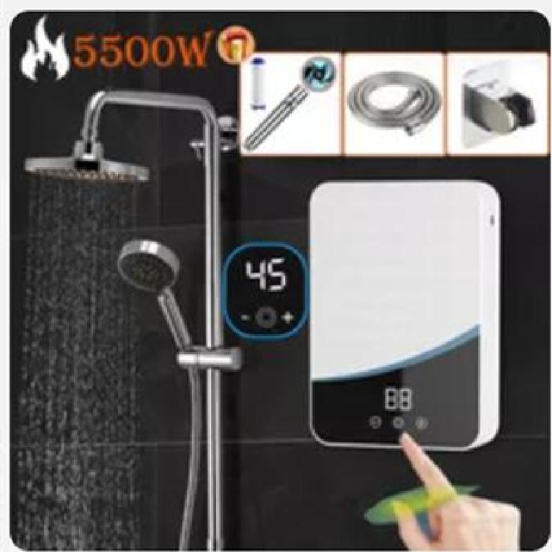 Heaters 5500W Temperature Adjustable Instant Tankless Electric Hot Water Heater Kitchen Bathroom Shower Hot Water Fast Heating
Heaters 5500W Temperature Adjustable Instant Tankless Electric Hot Water Heater Kitchen Bathroom Shower Hot Water Fast Heating
