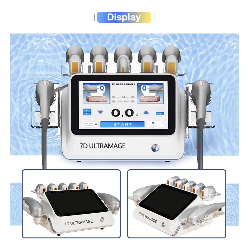 7D Hifu Machine Facial Other Beauty Equipment 11 Lines Hifu 25000 Shots Cartridge For Skin Lift Tighten