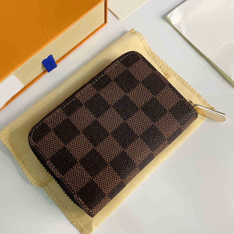Wallets Designer Wallet Print Purses Men Short Wallet High Quality Paris Plaid Style Card Holder Men And Women Zipper Wallet Coin Purse Key
Wallets Designer Wallet Print Purses Men Short Wallet High Quality Paris Plaid Style Card Holder Men And Women Zipper Wallet Coin Purse Key