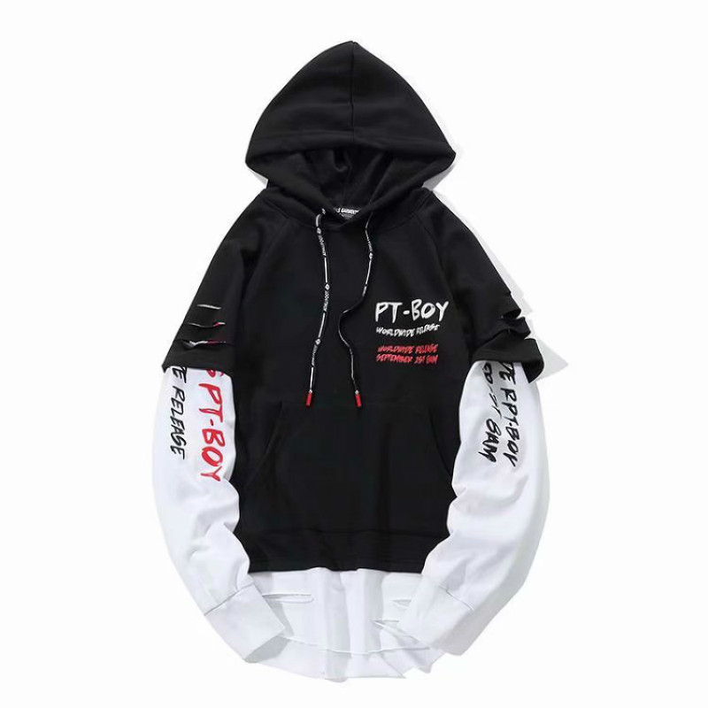 Men's Hoodies Sweatshirts Men Autumn Emo Gothic Alt Black Japanese Streetwear Hoodie Sweatshirt Techwear Hip Hop Harajuku Goth Tops 220929