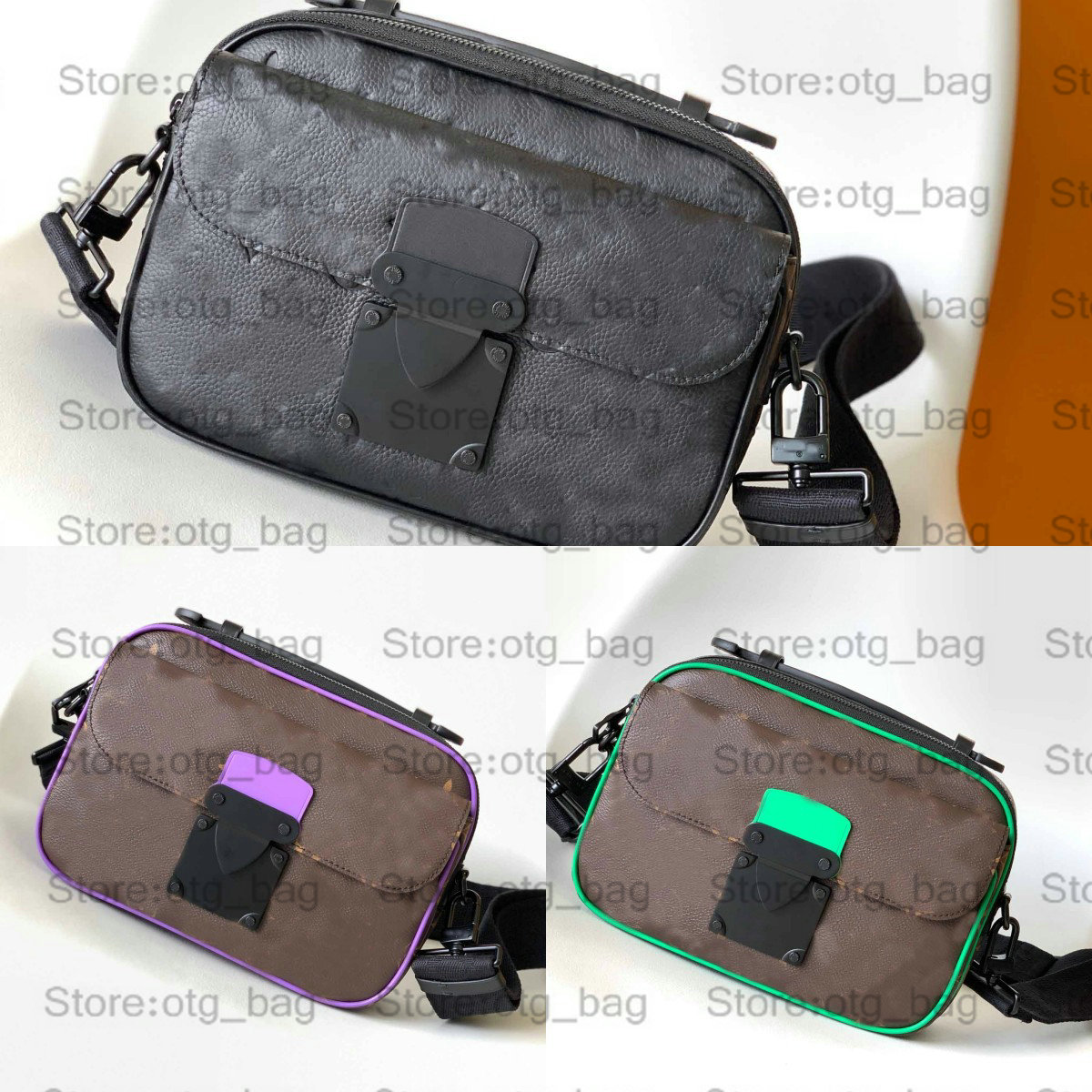 M58489 S LOCK Mens Designer Messenger Bag Black Embossed Monograms Macassar Shoulder Handbag Men Luxurys Cross body Purse Wallet M45806 M45863 M46243 M46246, Customize
M58489 S LOCK Mens Designer Messenger Bag Black Embossed Monograms Macassar Shoulder Handbag Men Luxurys Cross body Purse Wallet M45806 M45863 M46243 M46246, Customize