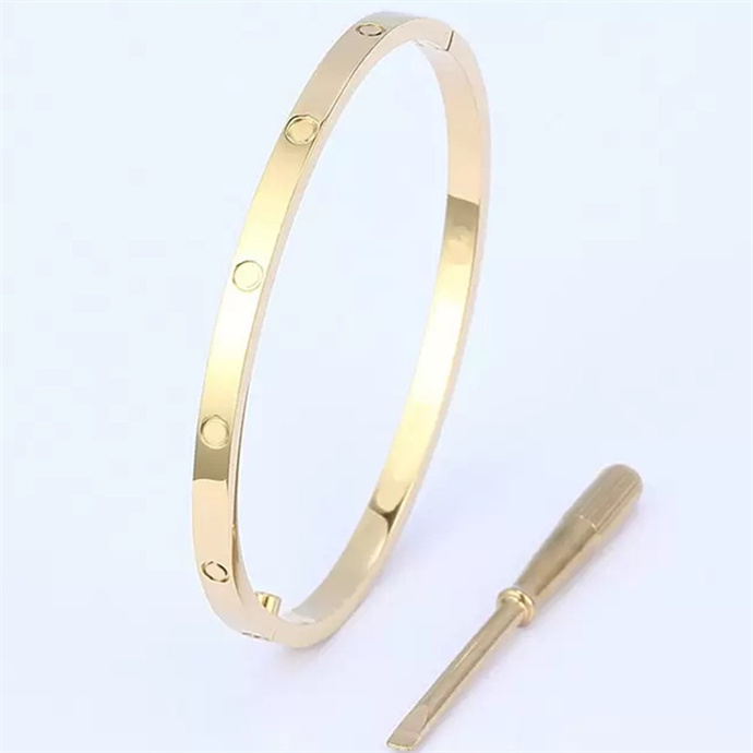 Fashion Jewelry Titanium Steel Designer Women Men Bracelet Bangles silver rose gold bangle couple with velvet bag Fashion Jewellry for ladies wedding gifts
Fashion Jewelry Titanium Steel Designer Women Men Bracelet Bangles silver rose gold bangle couple with velvet bag Fashion Jewellry for ladies wedding gifts