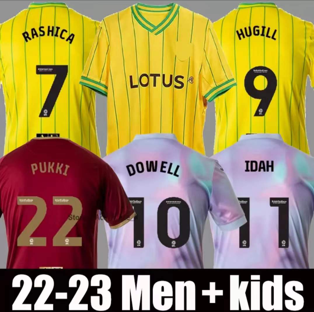 22 23 Norwich PUKKI Soccer Jerseys City 2022 2023 HUGILL RASHICA MCLEAN DOWELL BUENDIA TZOLIS SARGENT home yellow away red third men kids baby kit foo W7C9#, 22-23 third+patch
22 23 Norwich PUKKI Soccer Jerseys City 2022 2023 HUGILL RASHICA MCLEAN DOWELL BUENDIA TZOLIS SARGENT home yellow away red third men kids baby kit foo W7C9#, 22-23 third+patch