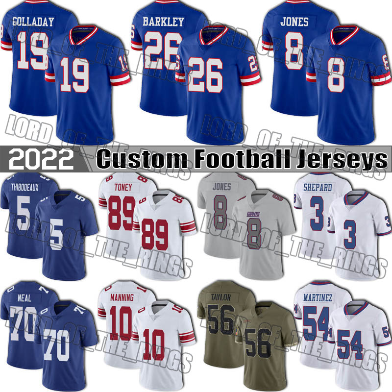 26 Saquon Barkley Football Jerseys Giants Kayvon Thibodeaux Kenny Golladay Daniel Jones Blake Martinez New Jersey York Xavier McKinney Evan Neal Eli Manning, Woman custom jersey (jr)
26 Saquon Barkley Football Jerseys Giants Kayvon Thibodeaux Kenny Golladay Daniel Jones Blake Martinez New Jersey York Xavier McKinney Evan Neal Eli Manning, Woman custom jersey (jr)