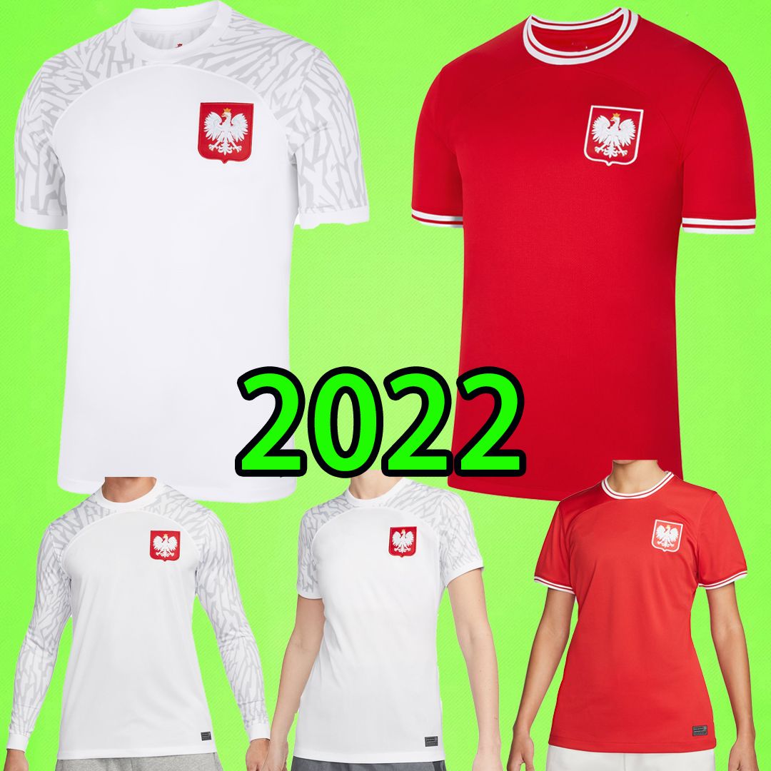 Polen 2022 LEWANDOWSKI Men Kids Kit Soccer Jerseys Home away Polonia 2023 polands GROSICKI PISZCZEK MILIK Polish football Shirt uniform 22 23 youth children Pologne, 22/23 home
Polen 2022 LEWANDOWSKI Men Kids Kit Soccer Jerseys Home away Polonia 2023 polands GROSICKI PISZCZEK MILIK Polish football Shirt uniform 22 23 youth children Pologne, 22/23 home