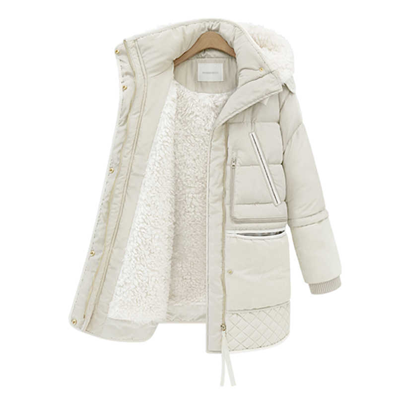 Women's Down Parkas Women Midi Long Coat Big Size Jacket Lady White Duck Hooded Coats Female Thick Winter Outerwear 462 T220928, Rice white
Women's Down Parkas Women Midi Long Coat Big Size Jacket Lady White Duck Hooded Coats Female Thick Winter Outerwear 462 T220928, Rice white