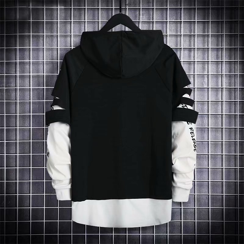 Men's Hoodies Sweatshirts Men Autumn Emo Gothic Alt Black Japanese Streetwear Hoodie Sweatshirt Techwear Hip Hop Harajuku Goth Tops 220929