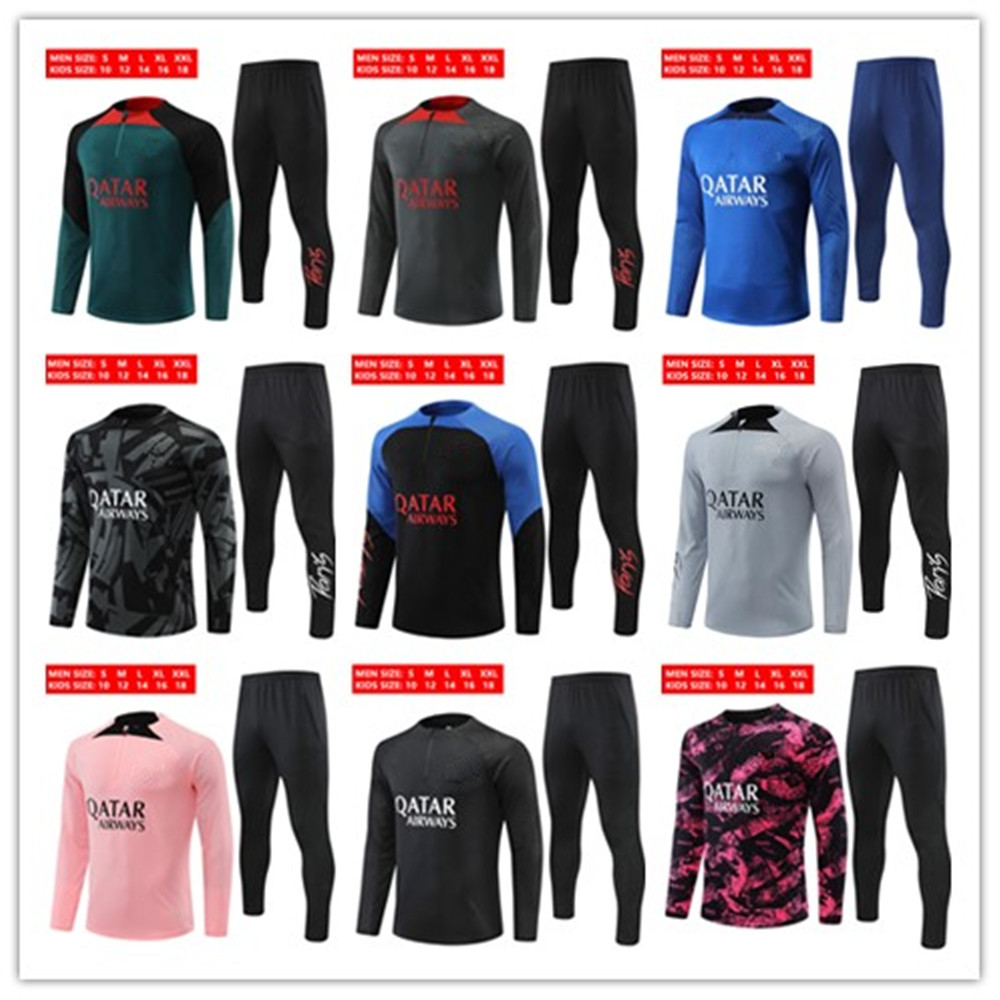 2022 2023 player version MBAPPE soccer training suit Long sleeved 22/23 Maillot de foot SERGIO RAMOS VERRATTI MARQUINHOS jogging football tracksuits Men kids
2022 2023 player version MBAPPE soccer training suit Long sleeved 22/23 Maillot de foot SERGIO RAMOS VERRATTI MARQUINHOS jogging football tracksuits Men kids
