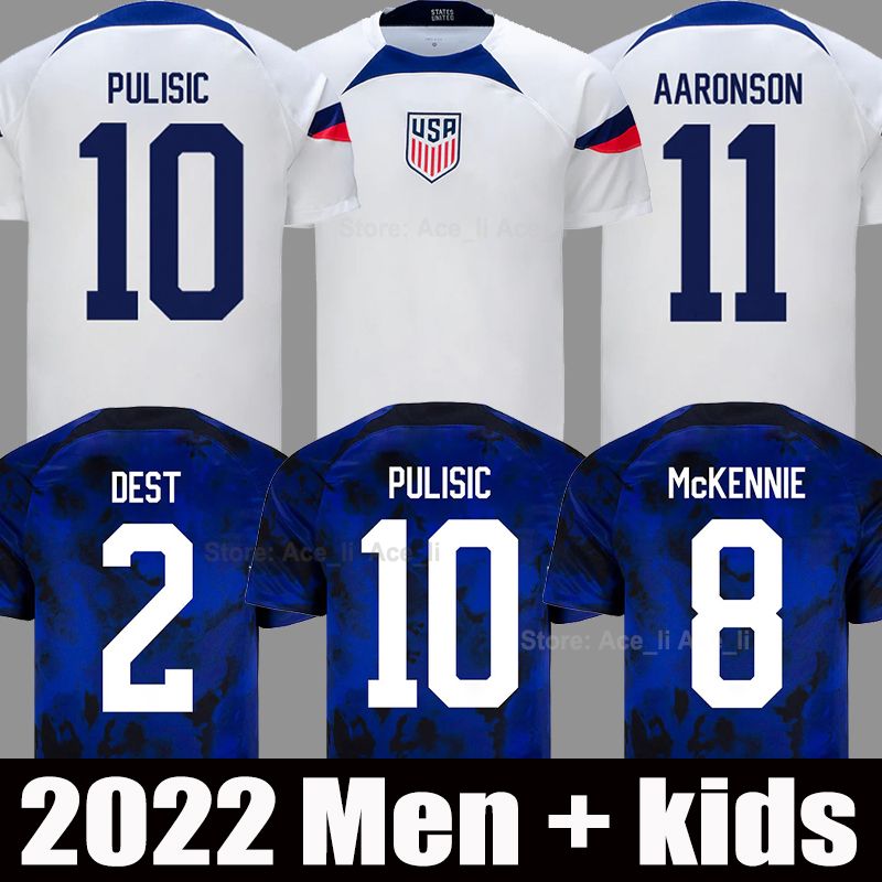 2022 PULISIC USA AARONSON soccer jersey McKENNIE world cup 22 23 united states football shirt REYNA DEST ERTZ ALTIDORE MORGAN LLOYD America men kids kits Uniform, 2022 home
2022 PULISIC USA AARONSON soccer jersey McKENNIE world cup 22 23 united states football shirt REYNA DEST ERTZ ALTIDORE MORGAN LLOYD America men kids kits Uniform, 2022 home