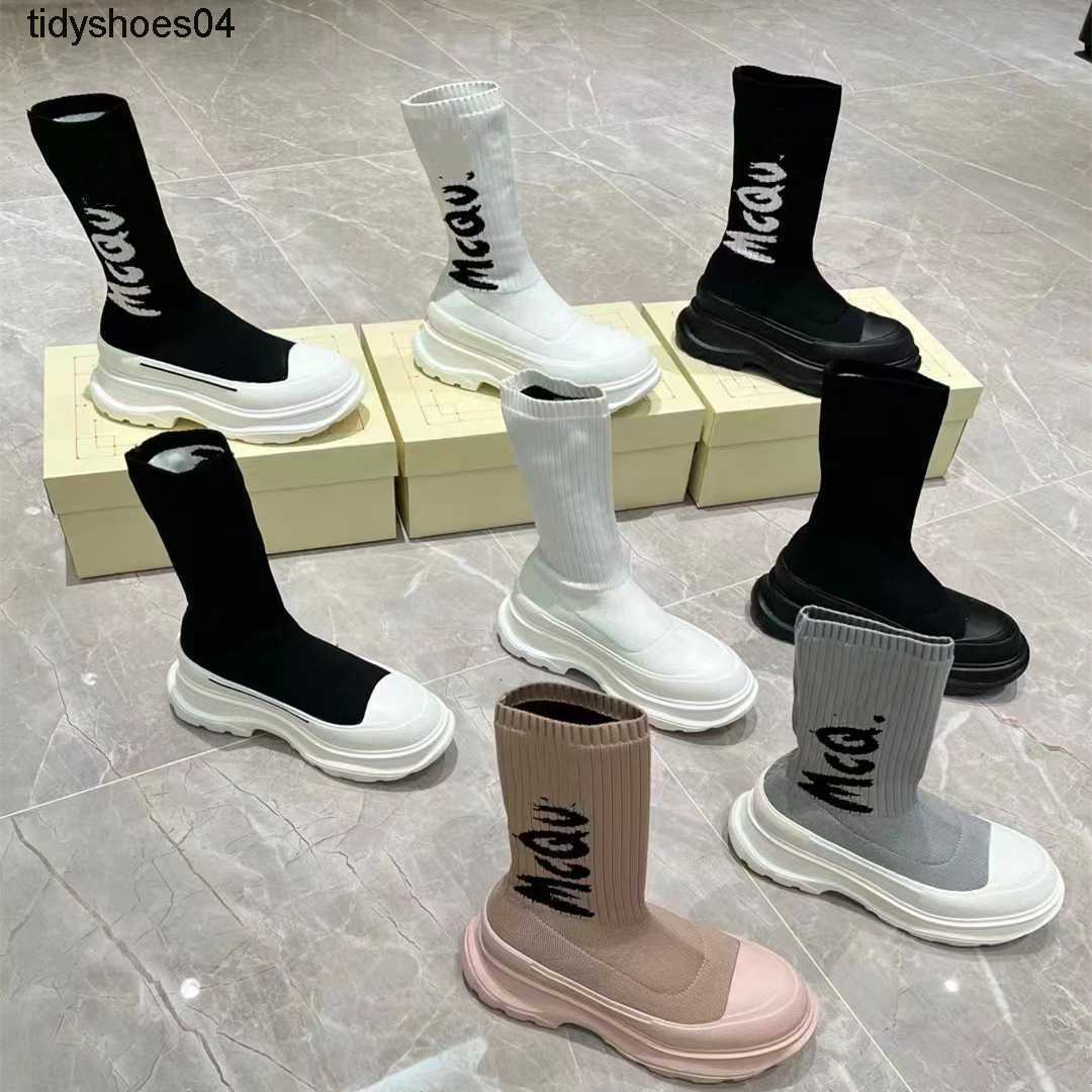 Female designers McQueens Black White elastic knitted socks bots women's autumn 2022 new graffiti letters lovers shoes thick soled high Martin boots, Black and white
Female designers McQueens Black White elastic knitted socks bots women's autumn 2022 new graffiti letters lovers shoes thick soled high Martin boots, Black and white