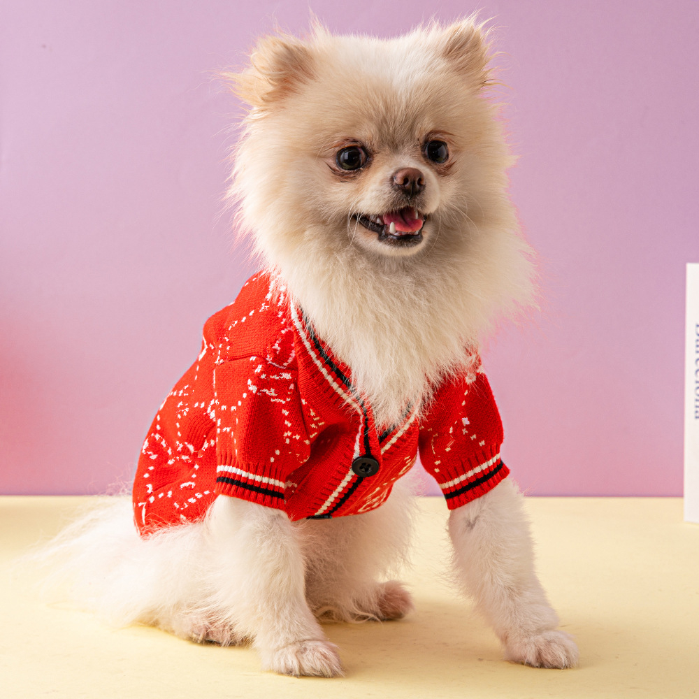 Designer Letters G Dog Apparel Pets Clothes Winter Cat Dog Sweater Coat Jacket 3 Colors Knitted Sweatshirts Warm Pet Clothing Schnauzer Bulldog Teddy Corgi, Letter g
Designer Letters G Dog Apparel Pets Clothes Winter Cat Dog Sweater Coat Jacket 3 Colors Knitted Sweatshirts Warm Pet Clothing Schnauzer Bulldog Teddy Corgi, Letter g
