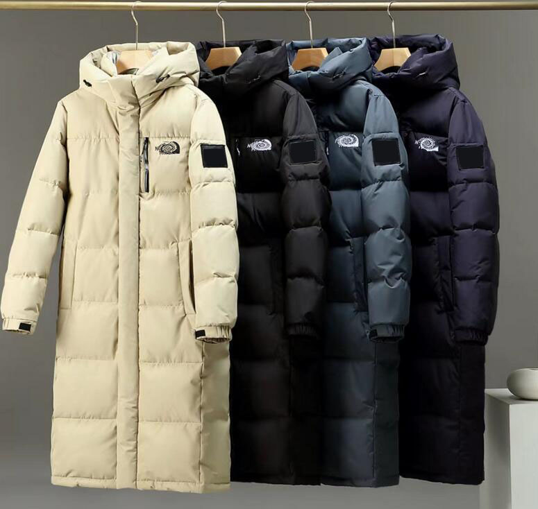 Long Down Jacket Men's Casual Fashion Over-the-Knee Long Jacket Embroidered Logo High Quality Brand Men's Thick White Duck Down, Black
Long Down Jacket Men's Casual Fashion Over-the-Knee Long Jacket Embroidered Logo High Quality Brand Men's Thick White Duck Down, Black