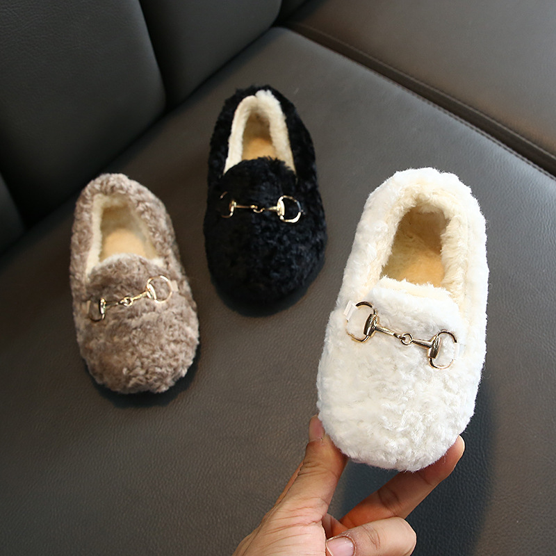 Kids Fur Shoes Children Warm Outdoor Slides Baby Girls Toddler Furry Loafers Slides Slip On Shoe Winter, White
Kids Fur Shoes Children Warm Outdoor Slides Baby Girls Toddler Furry Loafers Slides Slip On Shoe Winter, White