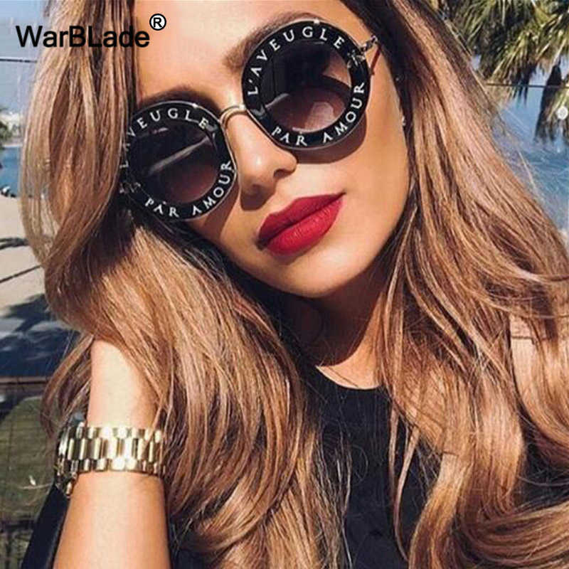 WarBlade Retro Round Sunglasses Women Luxury Brand Designer Bee Frame Circle Sun Glasses Fashion Female Eyewear Oculos De Sol 1219
WarBlade Retro Round Sunglasses Women Luxury Brand Designer Bee Frame Circle Sun Glasses Fashion Female Eyewear Oculos De Sol 1219