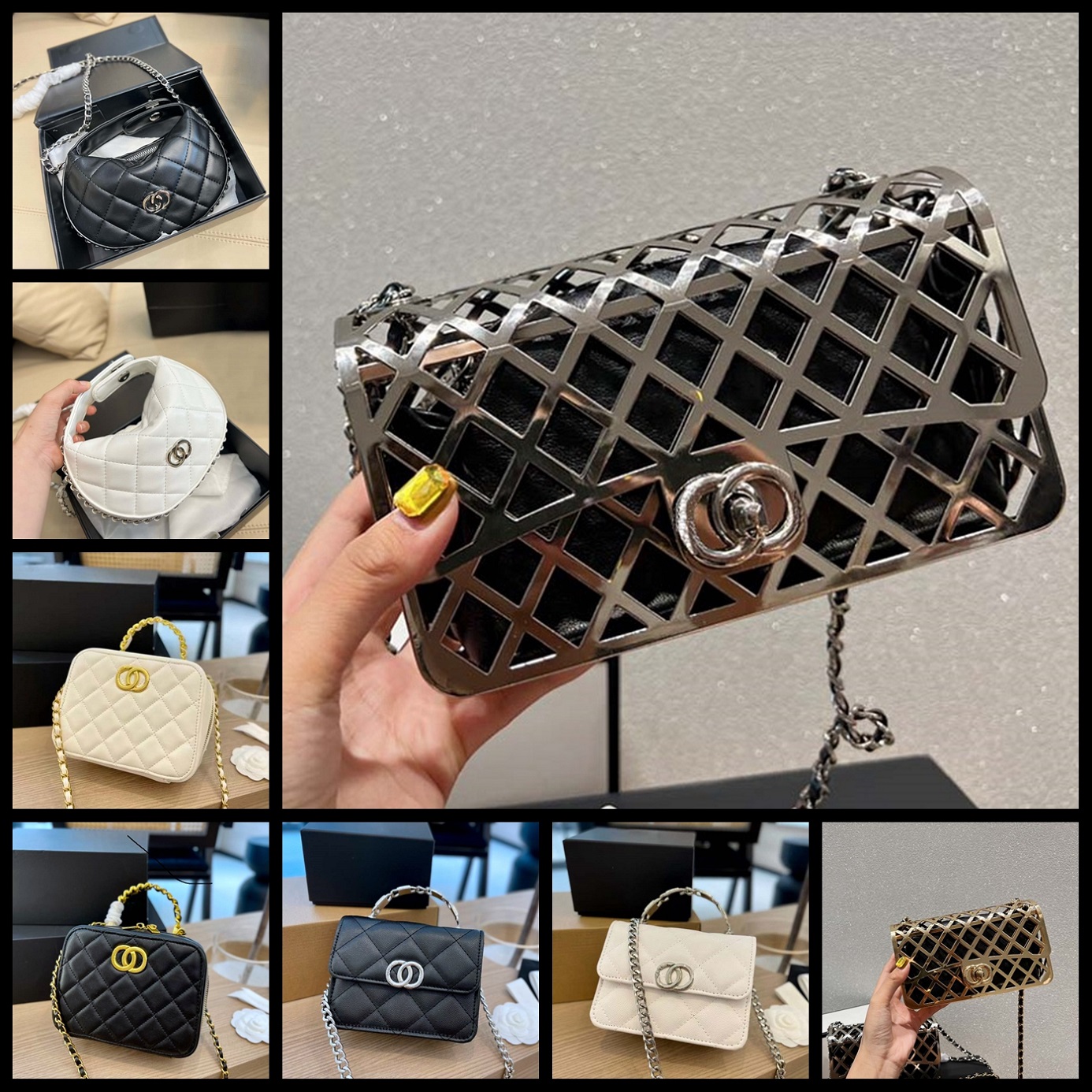 5A Designer Purse Luxury Bag Brand Handbags Women 14cm Crossbody Bags Cosmetic Bag Tote Messager Purses by bagshoe1978 W168 01, #30 box
5A Designer Purse Luxury Bag Brand Handbags Women 14cm Crossbody Bags Cosmetic Bag Tote Messager Purses by bagshoe1978 W168 01, #30 box
