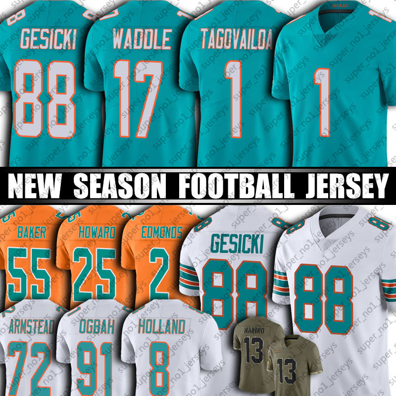 1 Tua Tagovailoa Jersey Football Miami Dolphins Jaylen Waddle Tyreek Hill Mike Gesicki Jerseys Raheem Mostert Jerome Baker Jevon Holland Elandon Roberts Armstead, Man custom jersey (ht)
1 Tua Tagovailoa Jersey Football Miami Dolphins Jaylen Waddle Tyreek Hill Mike Gesicki Jerseys Raheem Mostert Jerome Baker Jevon Holland Elandon Roberts Armstead, Man custom jersey (ht)