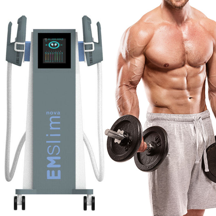 2023 Vertical 4 Handles Emslim Slimming Equipment Ems Fitness Body Contouring Pelvic Floor Training Machine