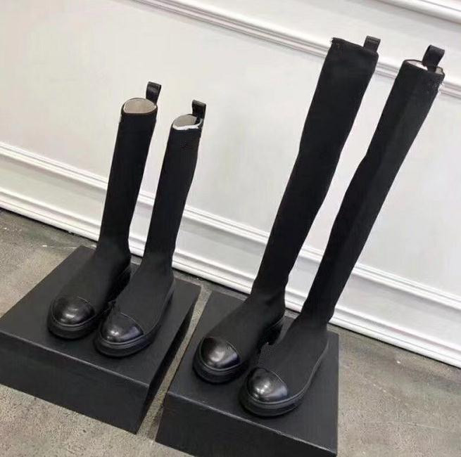 2022 Luxury Knit Knee Boots Women Designer Platform embroidery word Stretch Socks Thigh-High Boot Muffin Bottom Ladies thick sole Knitting Half boots, Long 34cm
2022 Luxury Knit Knee Boots Women Designer Platform embroidery word Stretch Socks Thigh-High Boot Muffin Bottom Ladies thick sole Knitting Half boots, Long 34cm