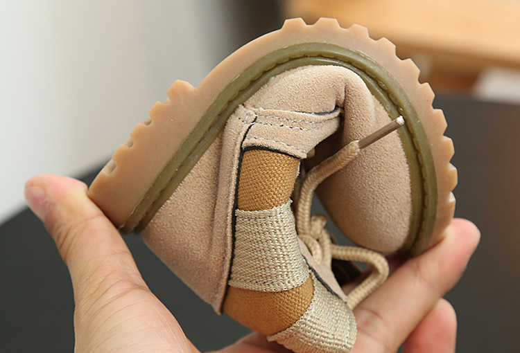 Boots Children Toddler Baby Boys Winter Velvet Warm Boots For Kids Boys Army Green Ankle Snow Boots 1 2 3 4 5 6 Years Old New T220928