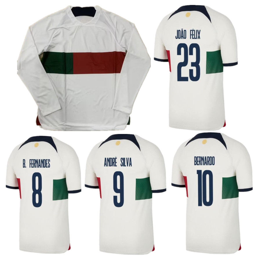 Long sleeve 2022 Portuguesa JOAO FELIX soccer jerseys RUBEN NEVES BERNARDO BRUNO RONALDOs FERNANDES Portugieser 22 23 Portuguese football shirt sets, Long sleeve 2022 away
Long sleeve 2022 Portuguesa JOAO FELIX soccer jerseys RUBEN NEVES BERNARDO BRUNO RONALDOs FERNANDES Portugieser 22 23 Portuguese football shirt sets, Long sleeve 2022 away