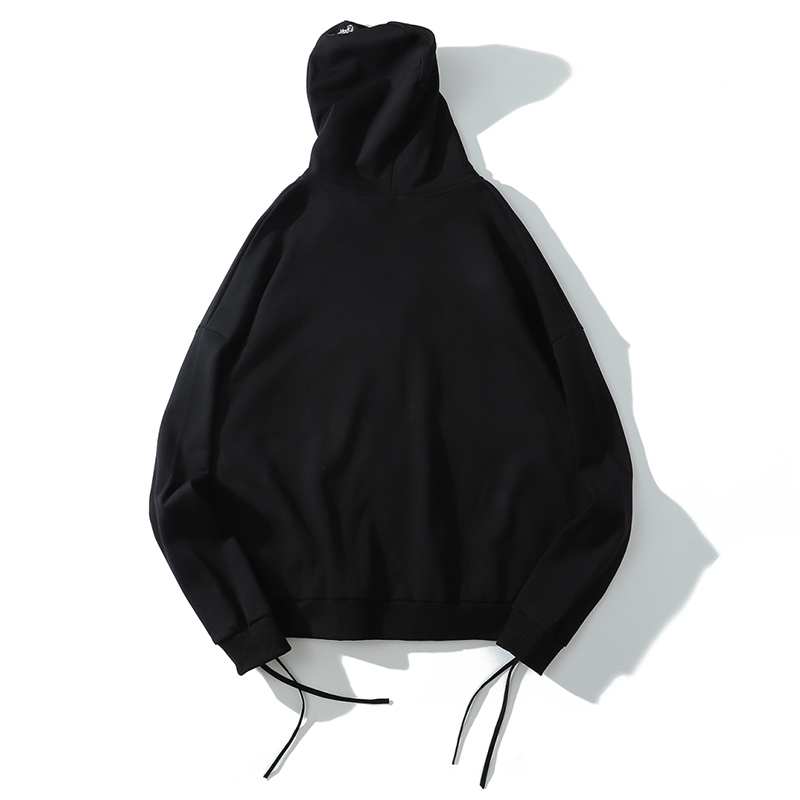 Men's Hoodies Sweatshirts Aolamegs Punk Graphic Print Zipper Ribbon Hooded Hoodie Men Casual Black Cool Oversize Coat Fashion Sweatshirt Streetwe