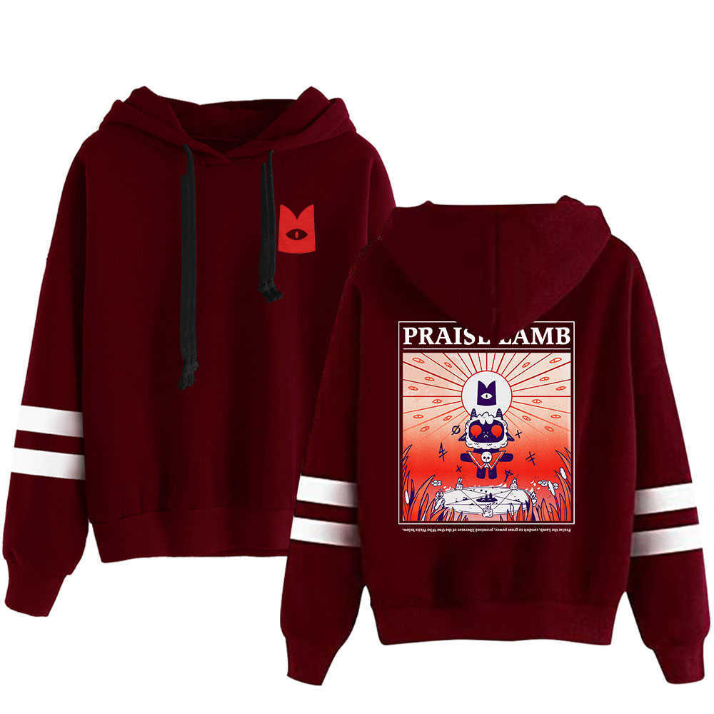New Game Cult of the Lamb Merch Hoodies New Sweatshirt Men/Women Winter Cosplay Hooded Praise Lamb Long Sleeves, White
New Game Cult of the Lamb Merch Hoodies New Sweatshirt Men/Women Winter Cosplay Hooded Praise Lamb Long Sleeves, White