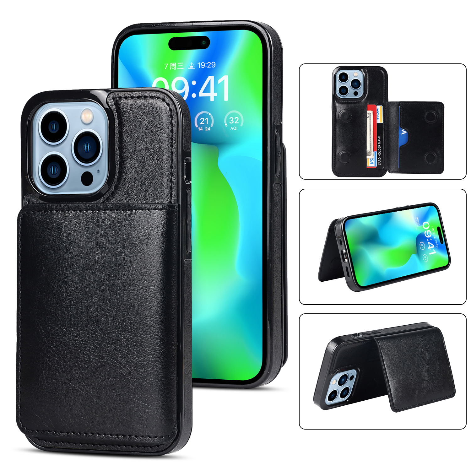 For iPhone 14 Pro Max Wallet Cases PU Leather Card Holder Flip Stand Business Phone Covers For iPhone13 12 11 XR XS X 8 7 Plus 6S, Rose gold
For iPhone 14 Pro Max Wallet Cases PU Leather Card Holder Flip Stand Business Phone Covers For iPhone13 12 11 XR XS X 8 7 Plus 6S, Rose gold
