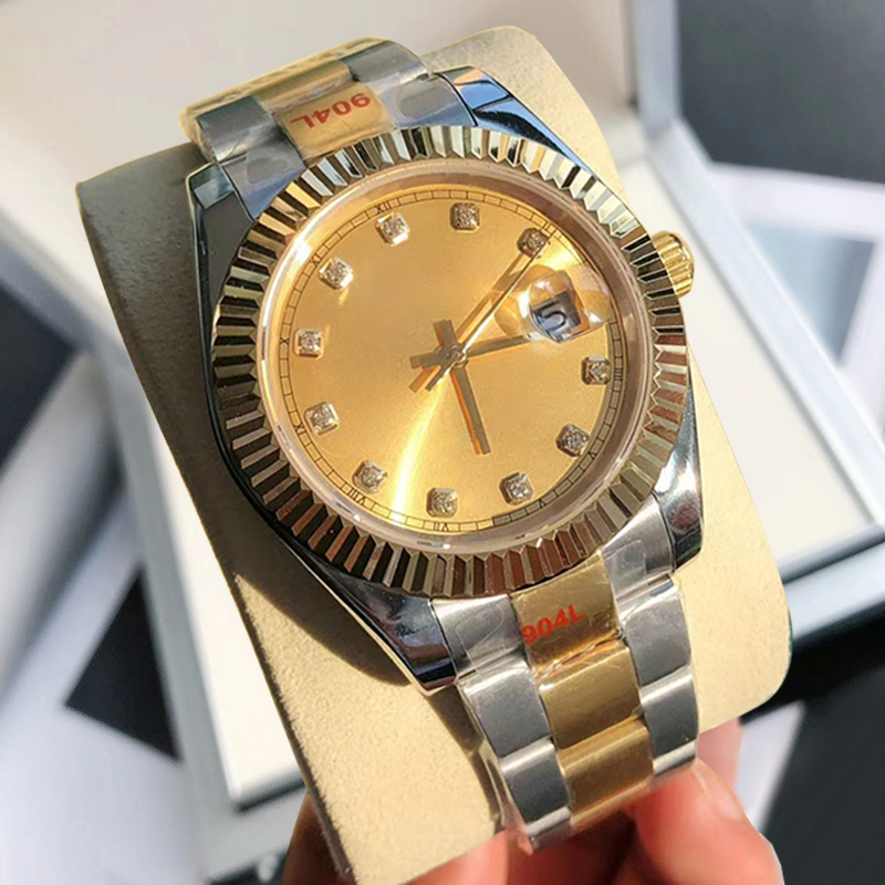 Mens Watch Automatic Mechanical Movement Watches For Men 36MM 41MM Classic Life Waterproof Wristwatch Calendar Wristwatches Stainless Steel Montre De Luxe, Color1
Mens Watch Automatic Mechanical Movement Watches For Men 36MM 41MM Classic Life Waterproof Wristwatch Calendar Wristwatches Stainless Steel Montre De Luxe, Color1