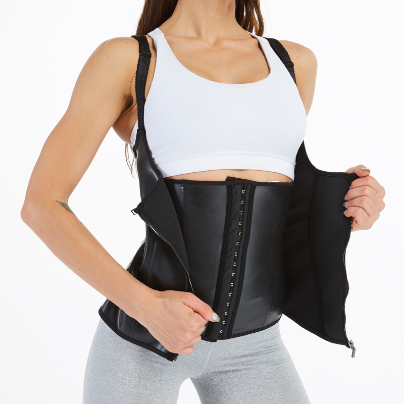 Womens Shapers Latex Waist Trainer 25 Steel Bone Women Binders And Shapers Corset Modeling Strap Body Shaper Colombian Girdles Slimming Belt 220929wtt