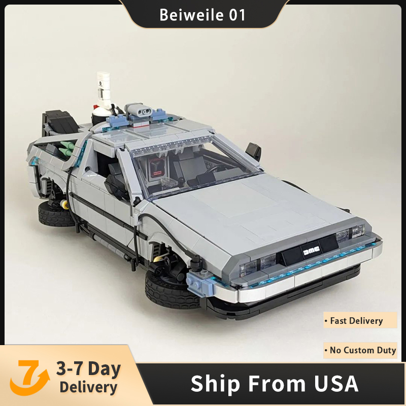 NEW 99998 Block DeLorean DMC-12 Time Machine Creative Concept cars 1872Pcs Return To The Future Brick Technical Model Blocks Toy 10300
NEW 99998 Block DeLorean DMC-12 Time Machine Creative Concept cars 1872Pcs Return To The Future Brick Technical Model Blocks Toy 10300