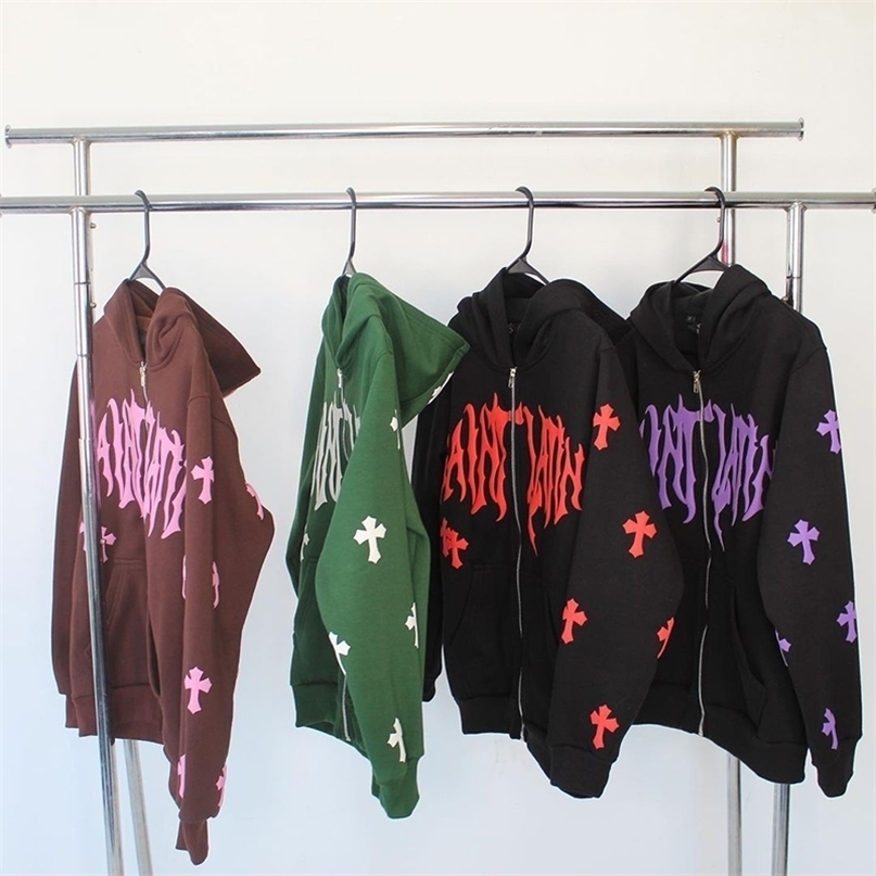 Men's Hoodies Sweatshirts Y2k Men Emo Streetwear Hoodie Zip Up Fairy Grunge Pullover Oversized Letter cross Goth Jacket Tops Clothes 220928, Brown
Men's Hoodies Sweatshirts Y2k Men Emo Streetwear Hoodie Zip Up Fairy Grunge Pullover Oversized Letter cross Goth Jacket Tops Clothes 220928, Brown